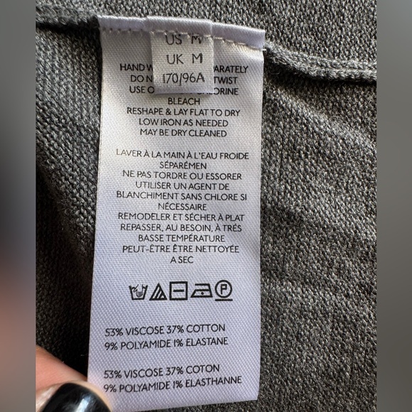 Free People knit mini ruffle hem mini dress - Picture 5 of 10